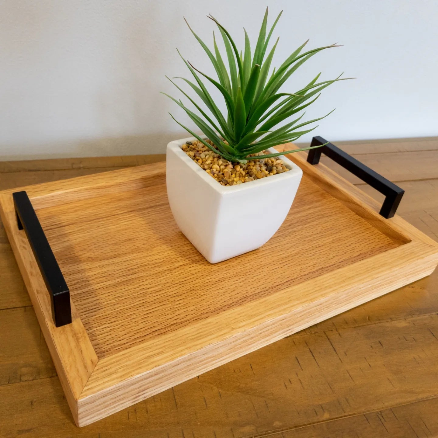 Serving Tray - Red Oak